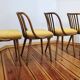 Chaises de salle à manger attribuées à A. Suman pour Tatra Nabytok, Tchécoslovaquie, 196