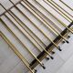 Golden umbrella holder 50/60 years