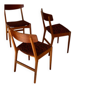 suite de 4 chaises scandinave