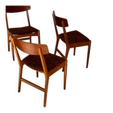Set of 4 vintage Scandinavian "Virta" chairs