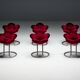 Tabourets Fleur Soshun par Masanori Umeda pour Edra, Italie, 1990s