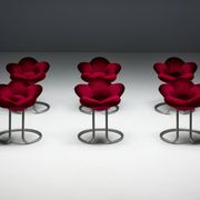Tabourets Fleur Soshun par Masanori Umeda pour Edra, Italie, 1990s
