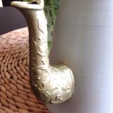 Peppermint and gold "cafetiere" watering can