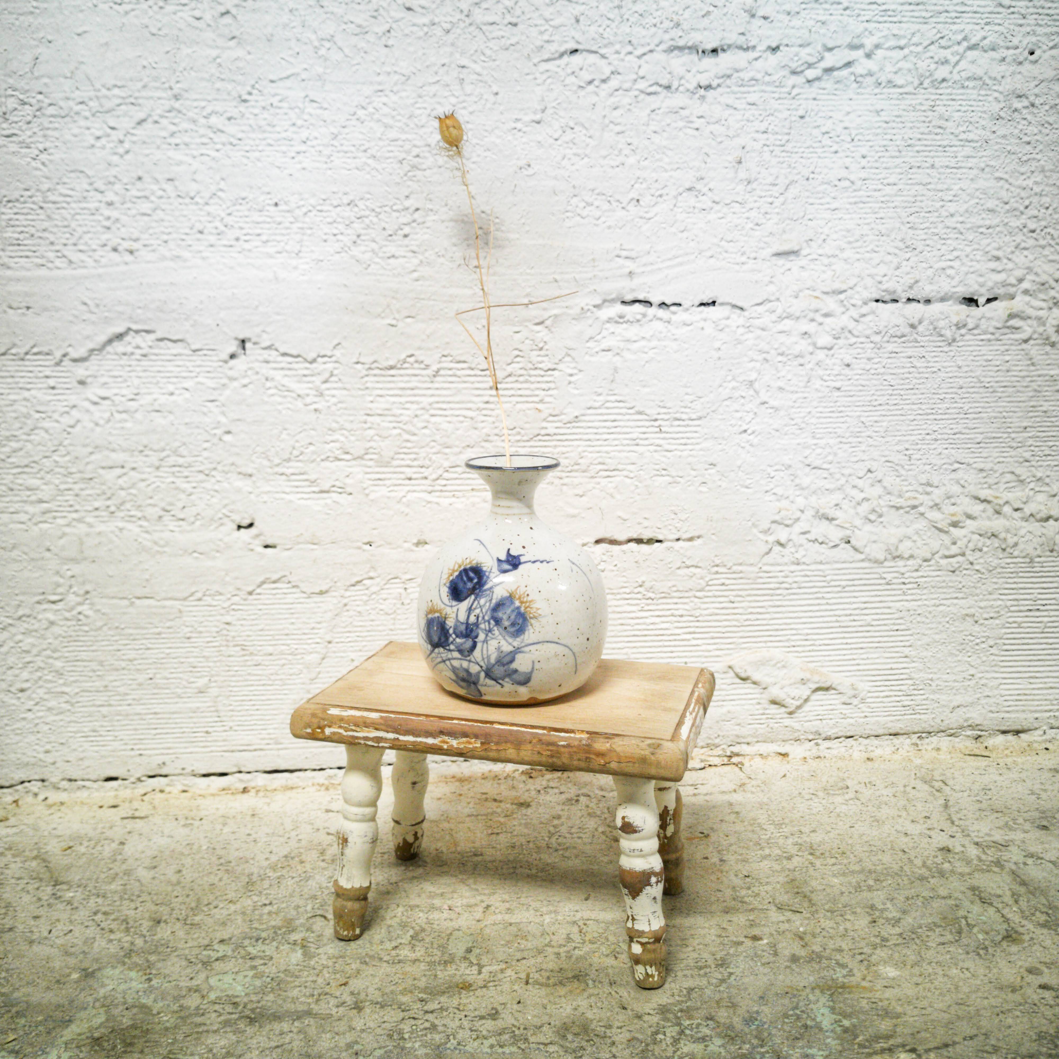 Small wooden stool / footrest