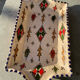 Hand-painted artisanal ceramic plate – vintage Berber decor