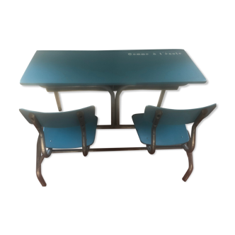 Double school desk