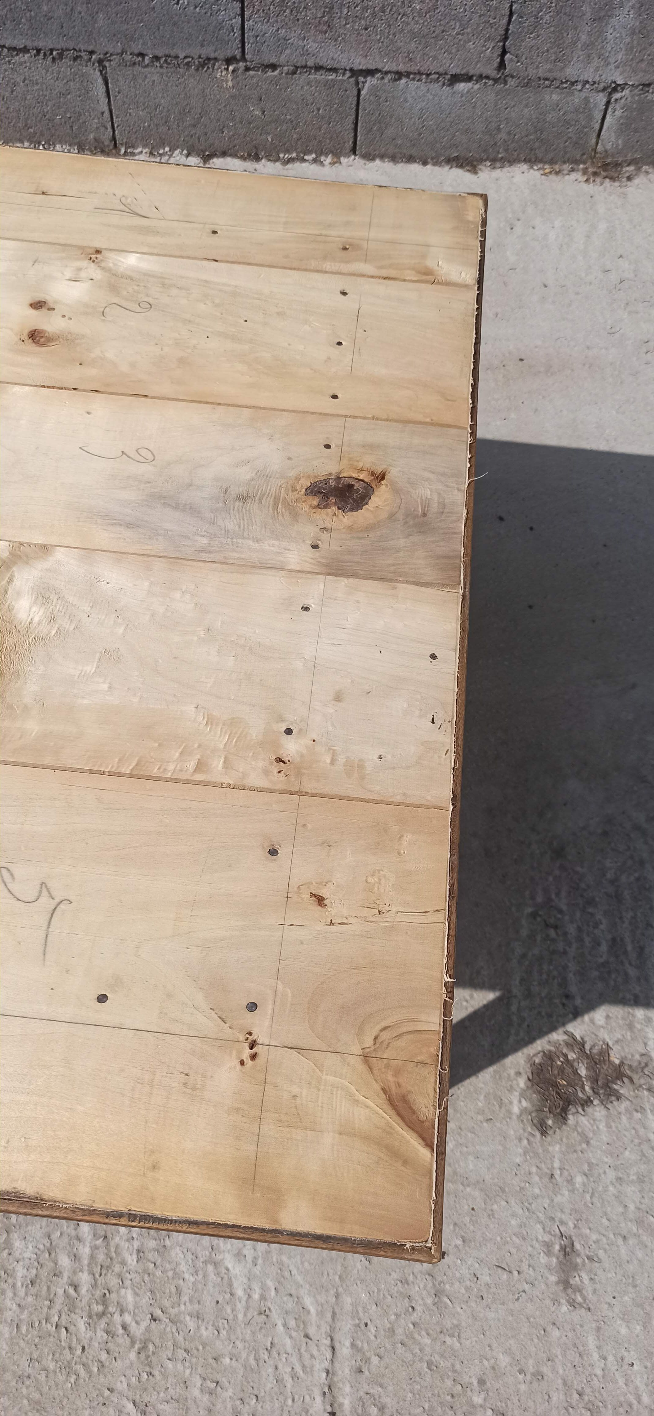 Large farmhouse table beautiful depth