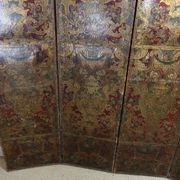 17th-century Cordoba leather screen
