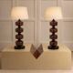 Paire de lampes de table USA