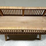 Danish cane flowerbench