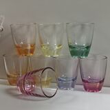 Small vintage glasses Made in France