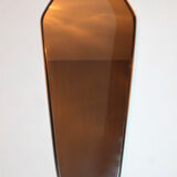 Asymmetrical vintage 50'60 ' free-form mirror, 33x73cm