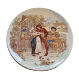 Plat faïence