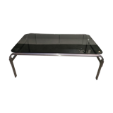 Vintage coffee table 1970 aluminium