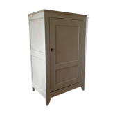 Painted wooden storage cabinet