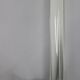 Pair of 1930s Czechoslovak Art Deco clear glass handles with metal mounts