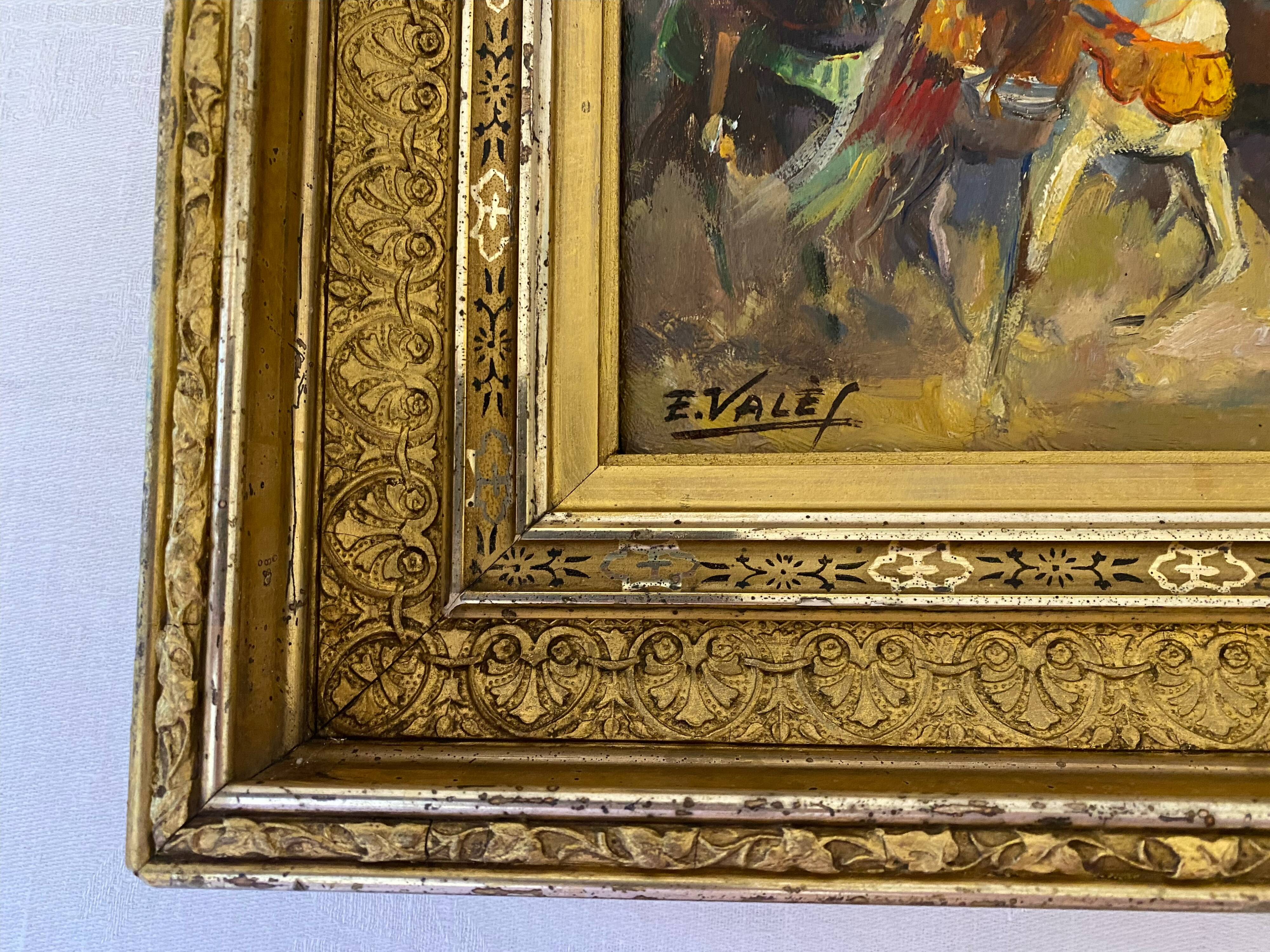 Peinture orientaliste XXème siècle. Edmond Valès (1918-2001)