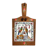 Hand-painted tiled cutting board