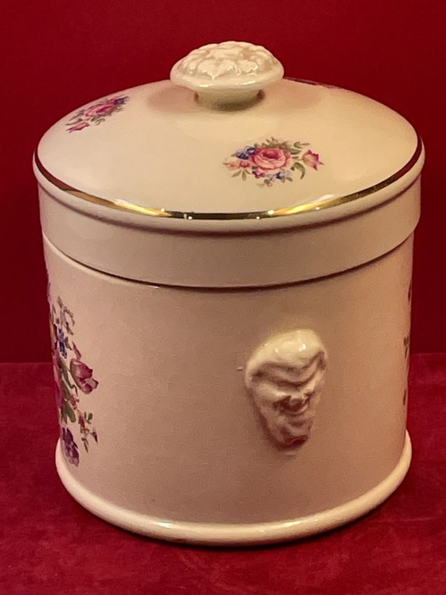 Details about tobacco pot in ceramic of sarreguemines h14,5 x 12 cm