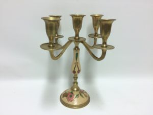 Brass chandelier 5 lights