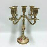 Brass chandelier 5 lights