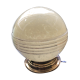 Lampe à poser verre de Clichy