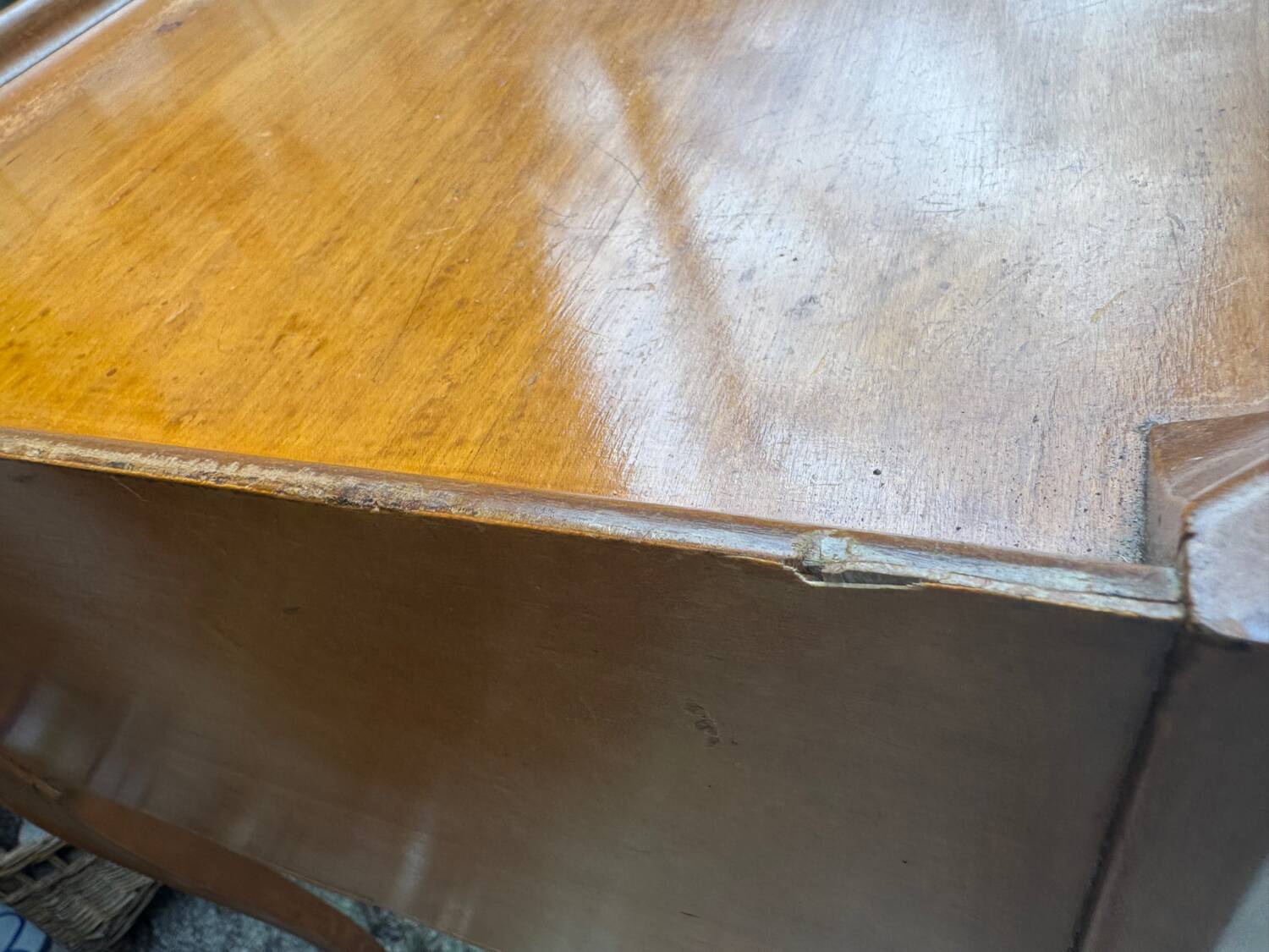 Vintage Louis XV style hairdresser / Side desk - 1960s