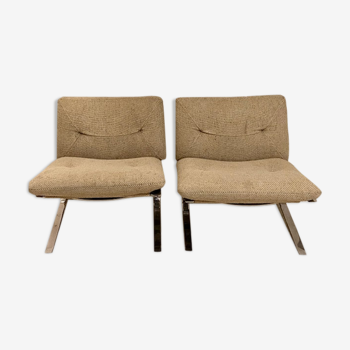 Pair of armchairs by Olivier Mourgue
