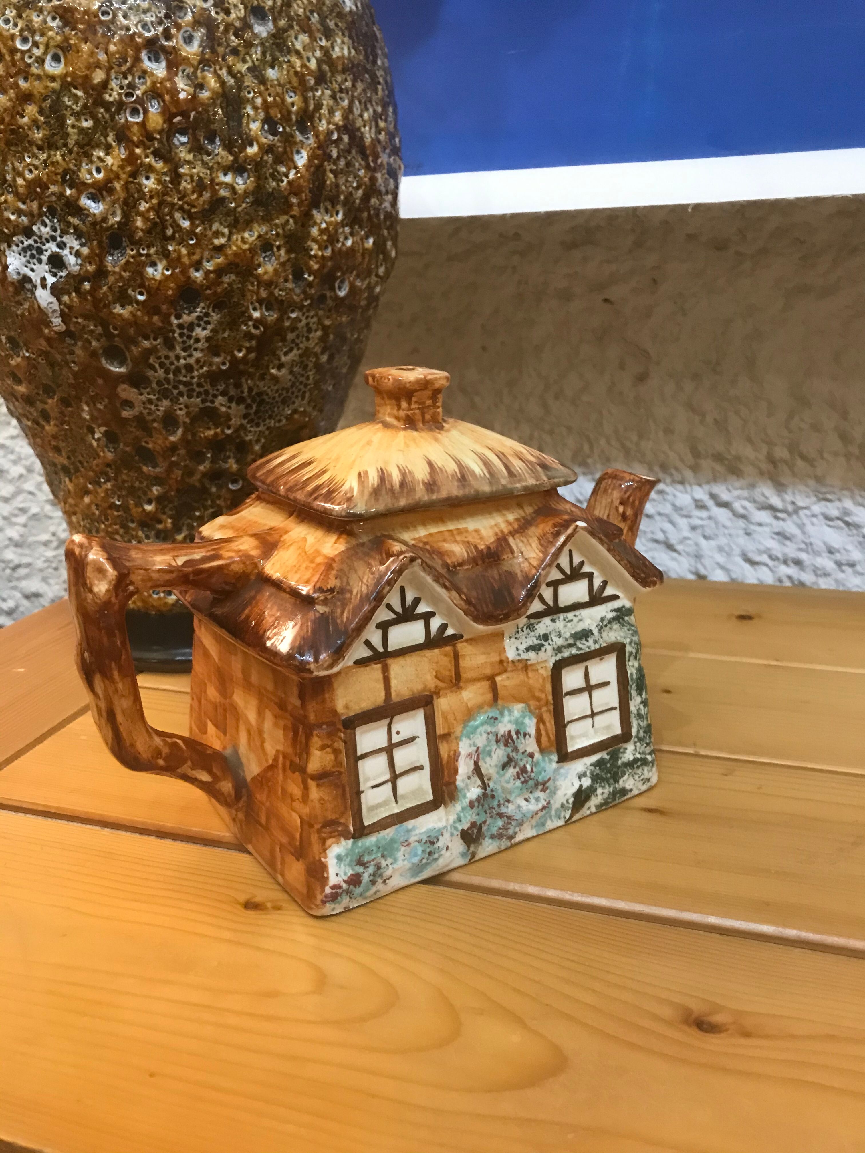 Homemade English teapot
