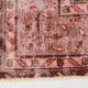 Pibk & Red Floral Pattern Vintage Rug, 207x297Cm
