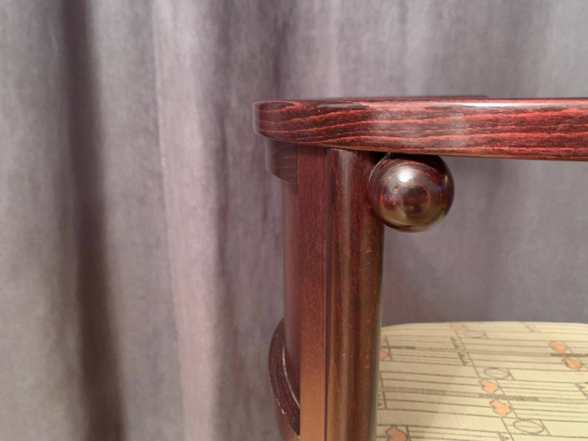 Fledermaus chair designed by Josef Hoffmann, Wittmann, Austria, 1970s.