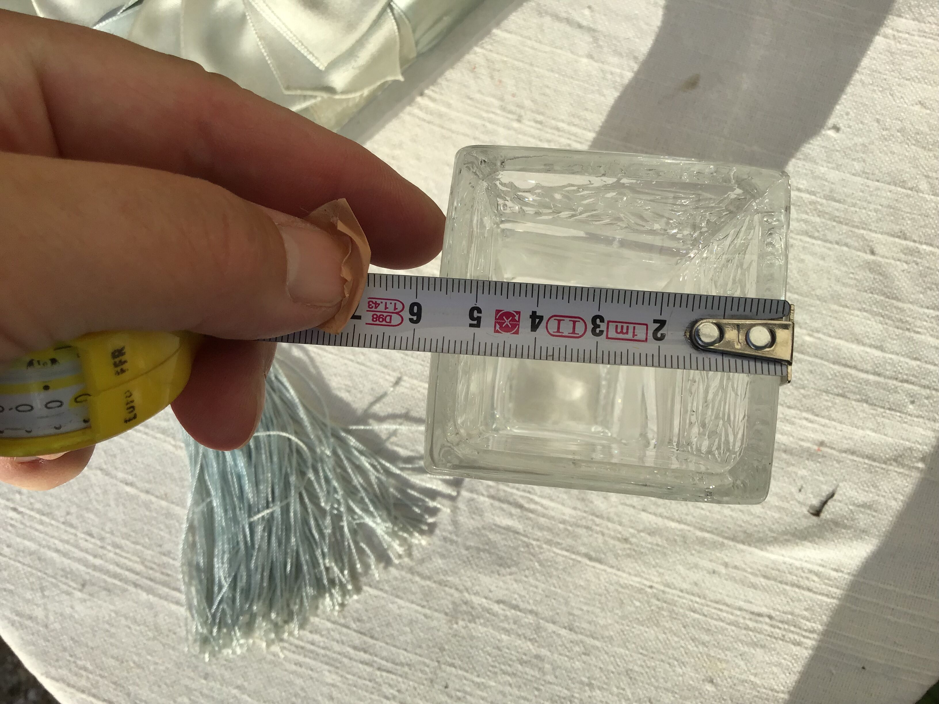 Modernist vase Klein, Baccarat