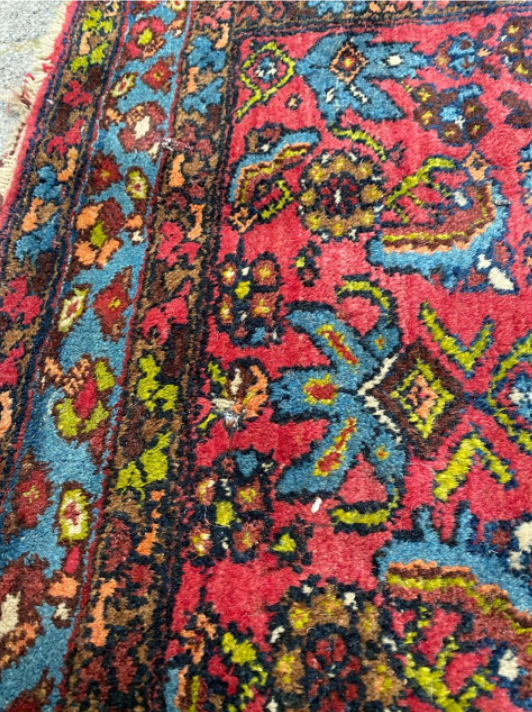 Mahal carpet late mid century 82x58cm