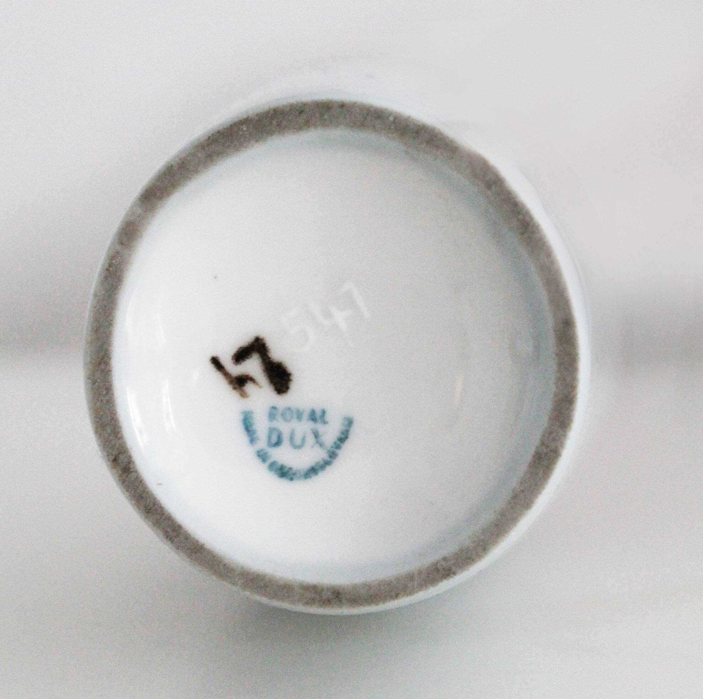 1960's Flower Vase by Jindrich Marek for Royal Dux