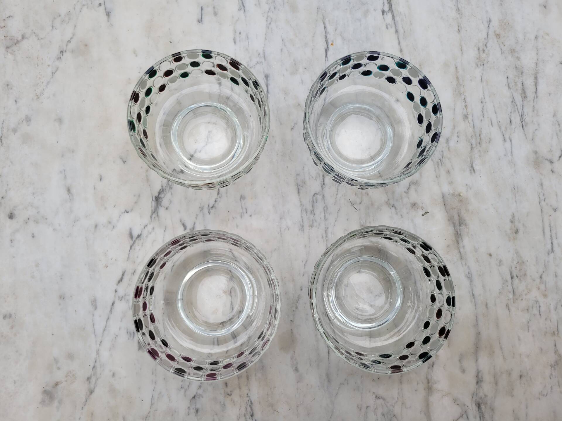 4 glass bowls La Rochère