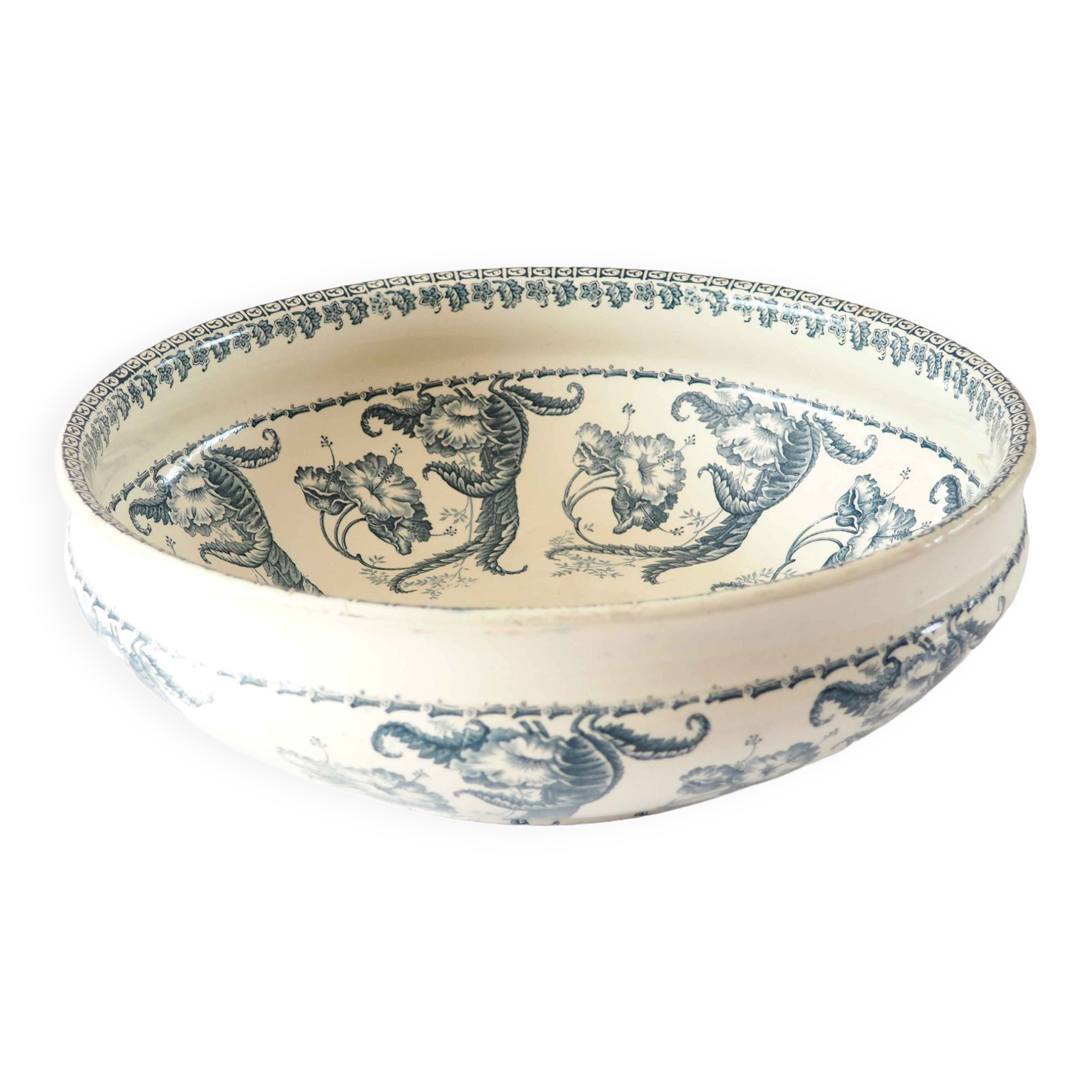 Salad bowl iron earth