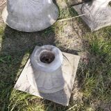 Pair of medieval stone planters