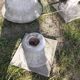 Pair of medieval stone planters