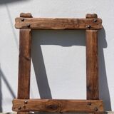 Brutalist wooden frame