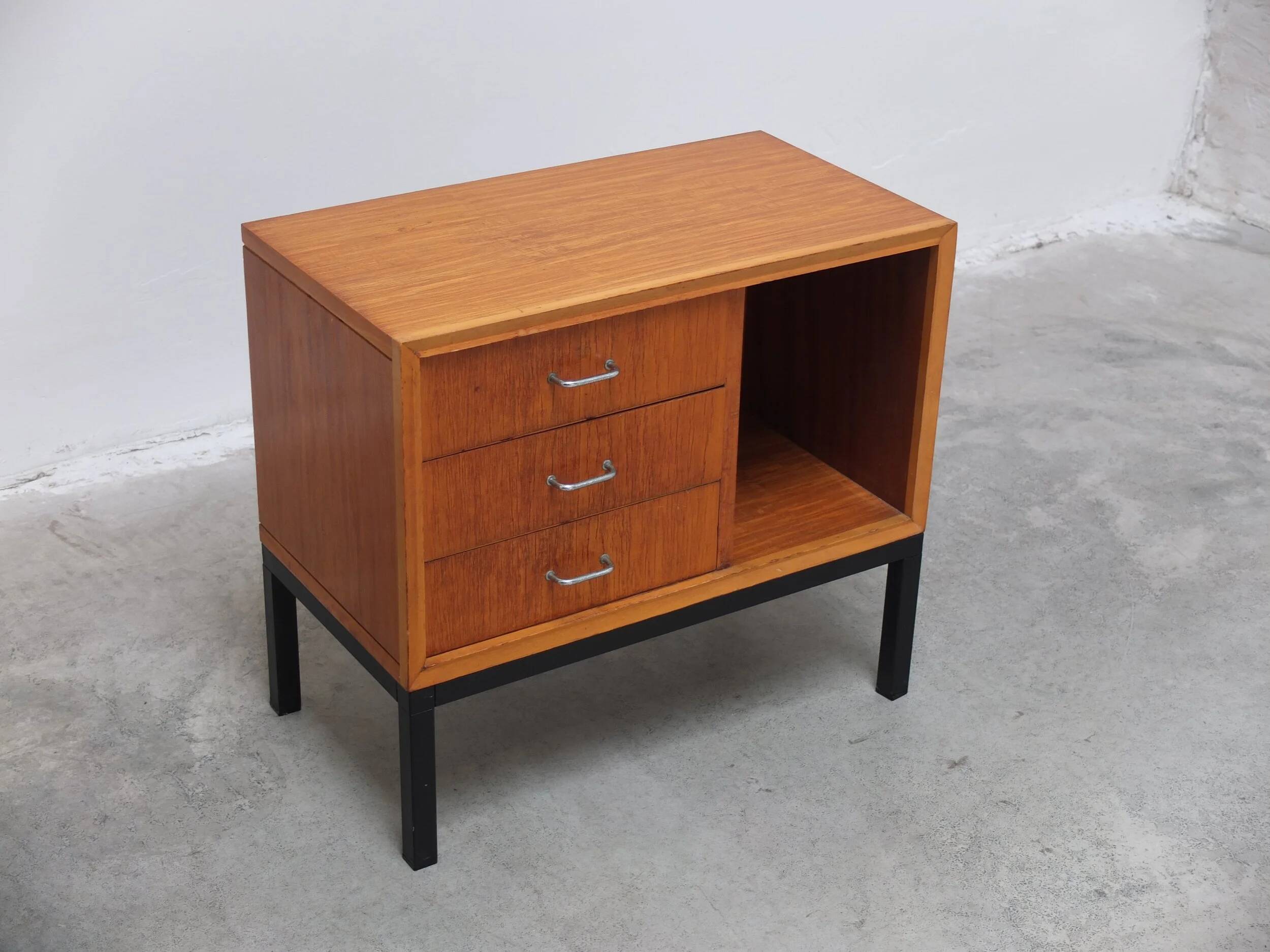 Pair of mid-century side tables in the style of Jos De Mey, 1950s