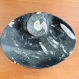 Empty carved stone pocket