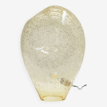 Large Murano glass free-form table lamp from La Murrina, Italy 70s.