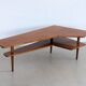 Table basse vintage « boomerang »