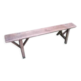 Wooden bench