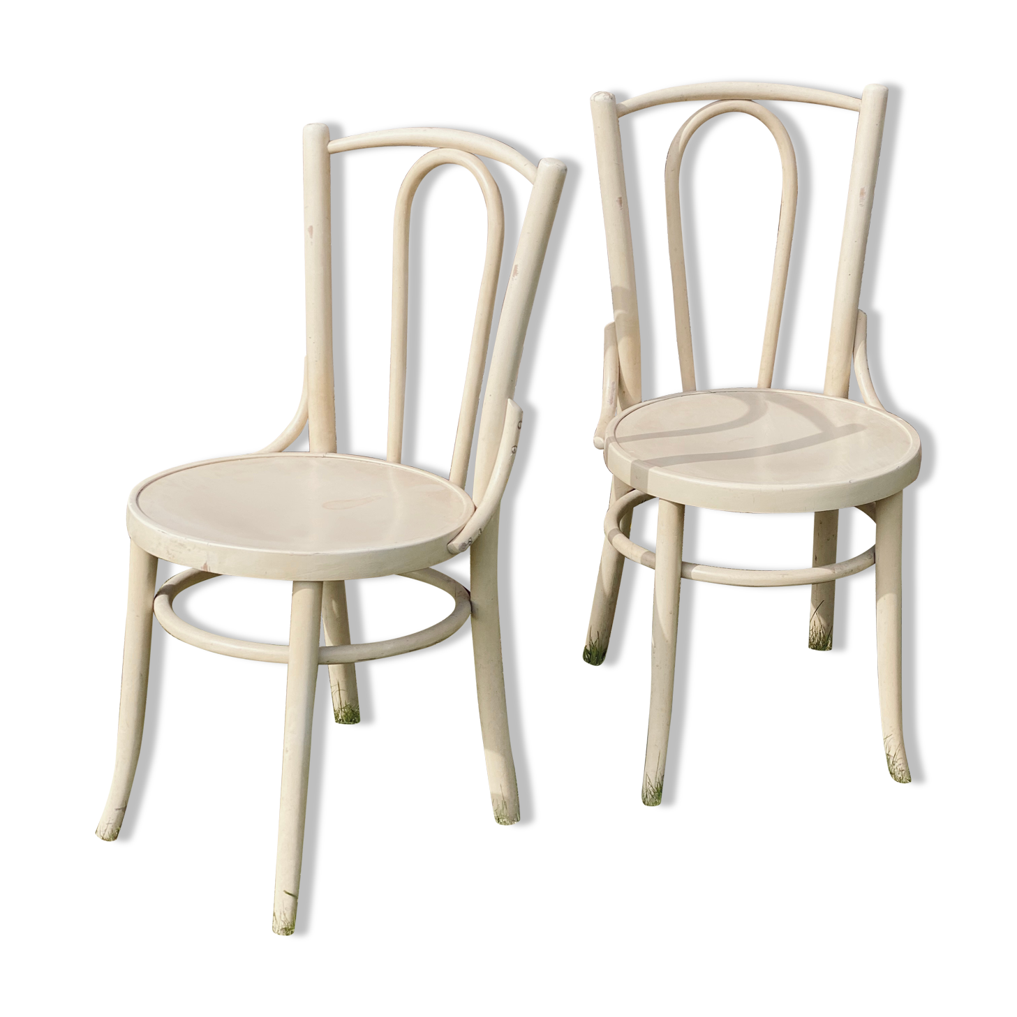 Pair of bistro chairs