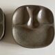 Set of 8 mid-century pottery plates Max Idlas 1960