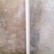Perforated metal halogen floor lamp 1980s Relco