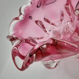 Art glass bowl from the 1960s, by Joseph Hospadka - Chribska Glassworks