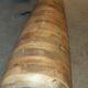 Design column floor lamp in mango wood