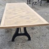 Very large floor table, versailles, 18th century